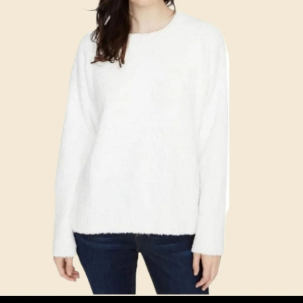 Sanctuary White Teddy Sweater Large NWT - Picture 3 of 5